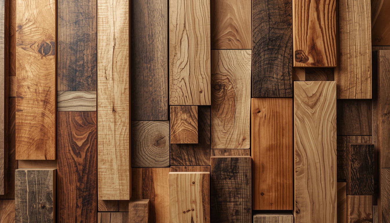Premium timber selection